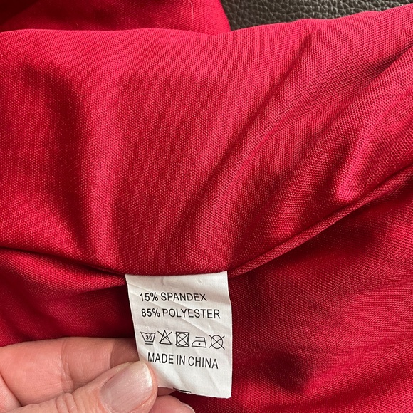 Whimsigoth Vamp Stretch Lace Maxi Gown Mermaid Fairygrunge Pinup Siren Red L - Picture 11 of 12